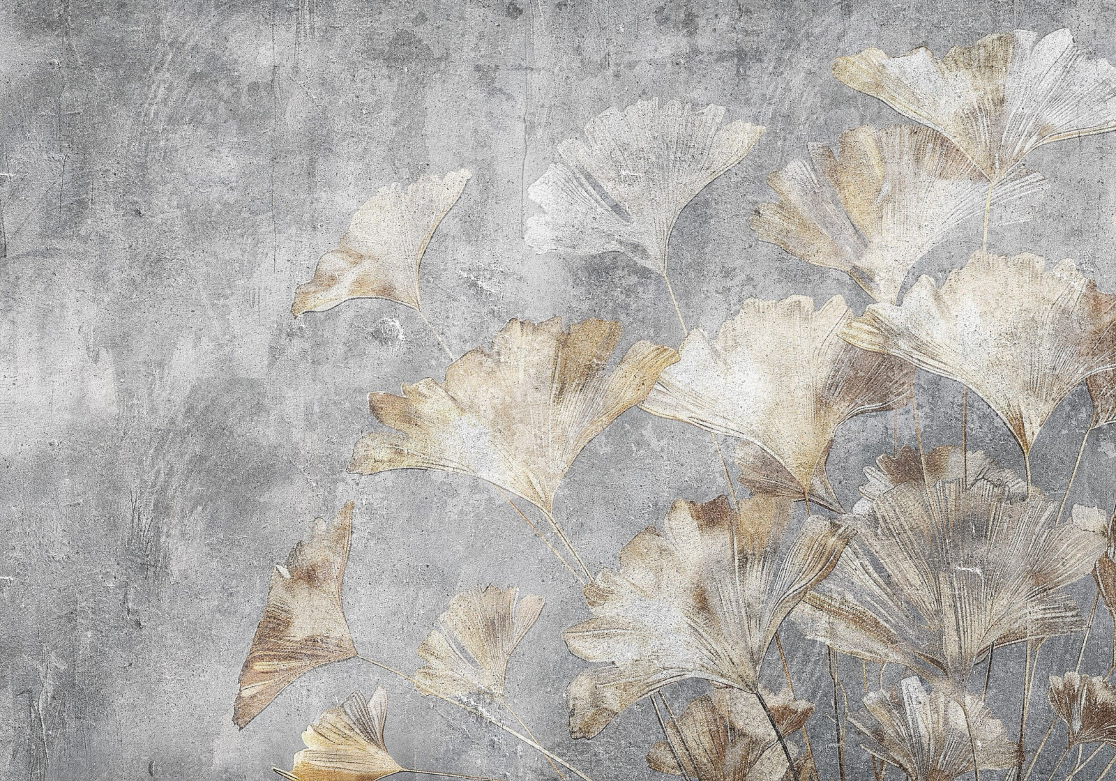 Флис Фототапет FLOWERS художествен стил